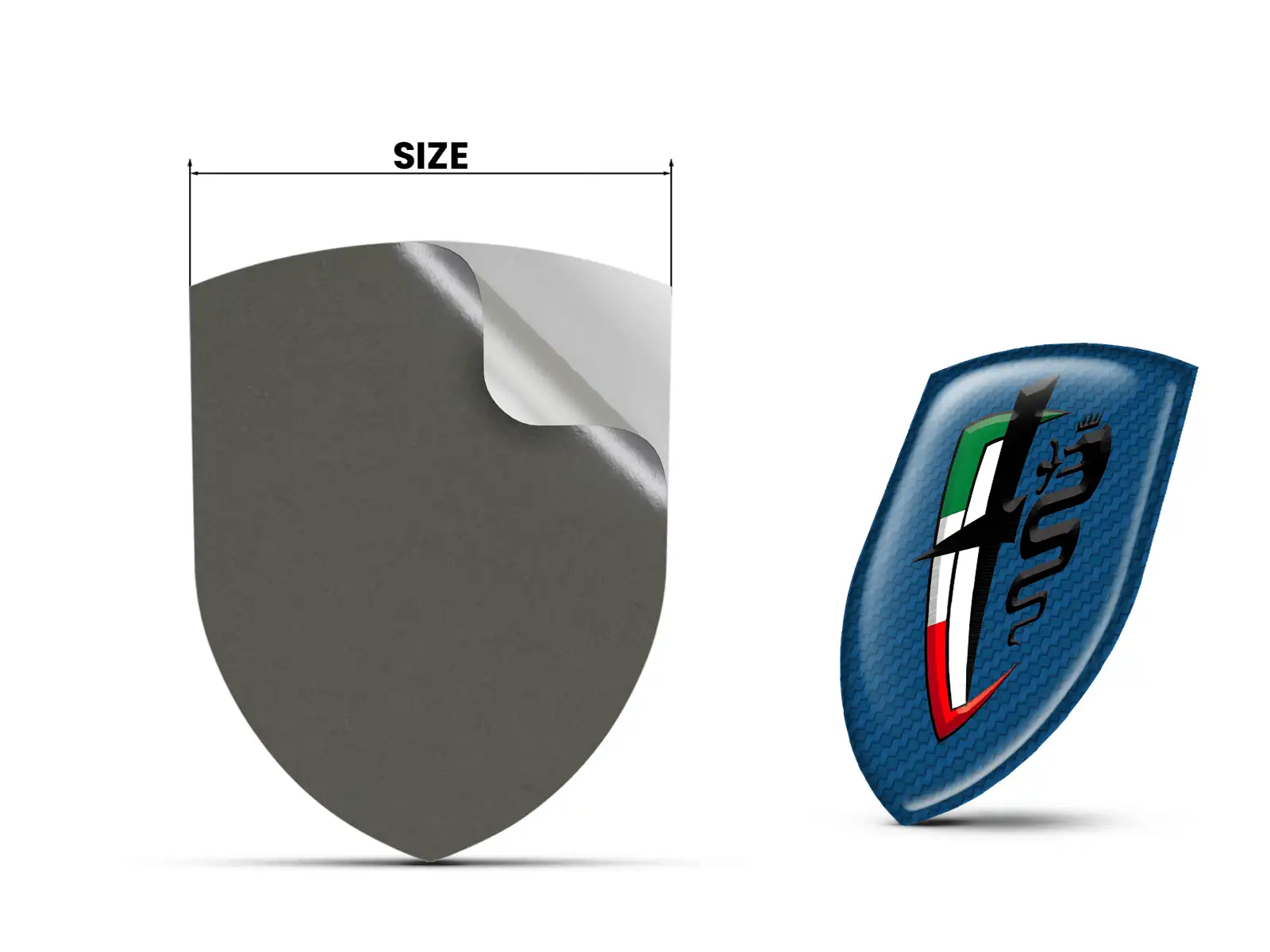 Alfa Romeo Große Autosticker Robust Hochwertig Professionell